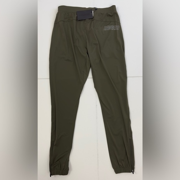 RAWGEAR UNISEX OLIVE GREEN PERFORMANCE TRACK/JOGGER PANT Men M/Women L - Picture 6 of 13